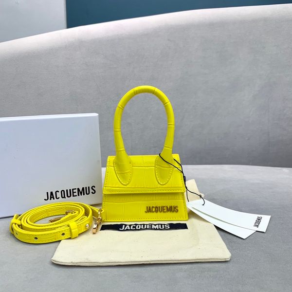 

2019 luxury designers brand handbag jacquemus mini wife daughter lovers gifts crocodile pattern shoulder messenger female crossbody bags