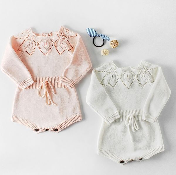 

Бутик весна детская одежда для девочек вязать ползунки комбинезоны из чистого хл