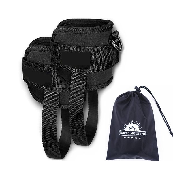 

ankle straps with d ring high strength exercises belt gym pulley strap for cable machines with resistance functional trainers