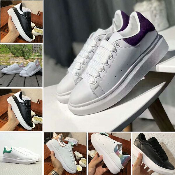 

Дешевле Новая Платформа Обувь Марка Роскошный Дизайнер Черный белый красный 2019 мужчины Женщины Золото Низкий Cut Кожа Плоские Повседневная Обувь кроссовки 36-44