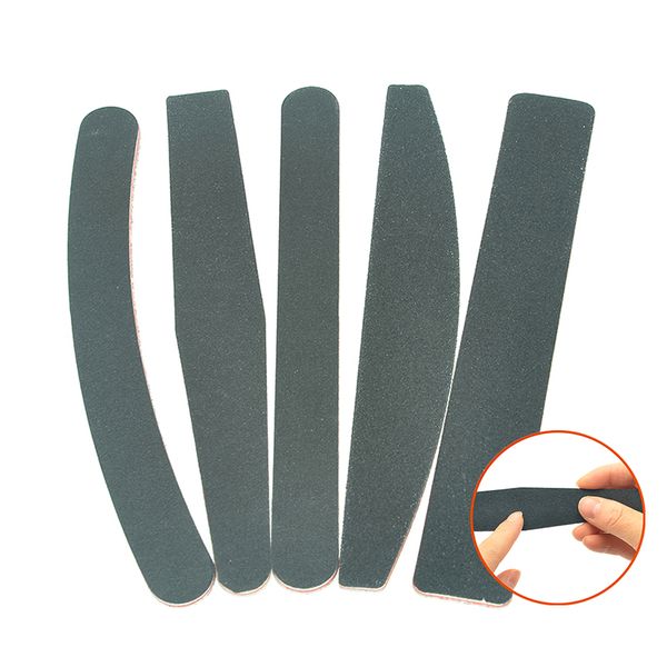 

5pcs/lot professional nail file 100/180 sandpaper nail sanding buffers blocks grinding polishing manicure pedicure tools he0012