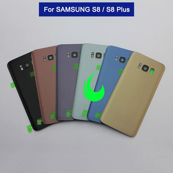 

Original for am ung galaxy 8 g950 8 plu g955 back battery cover door rear gla hou ing ca e for am ung 8 w camera len