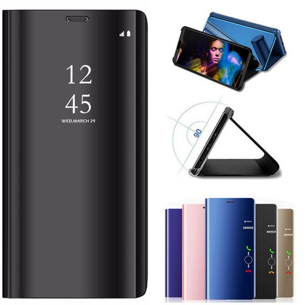 

Флип кожаный чехол для смартфона OnePlus случае 6Т умный вид зеркало Крышка для OnePlus 6 кожаный чехол один плюс 6Т A6010 чехлы для телефонов