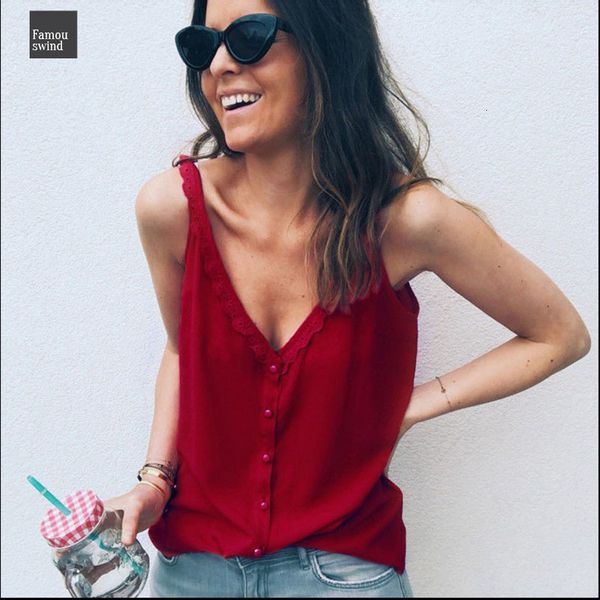 

топы лето женщины глубокий v шеи camis tank tops одежды высокого качества верхней части бака femme рукавов cusual жилет, White