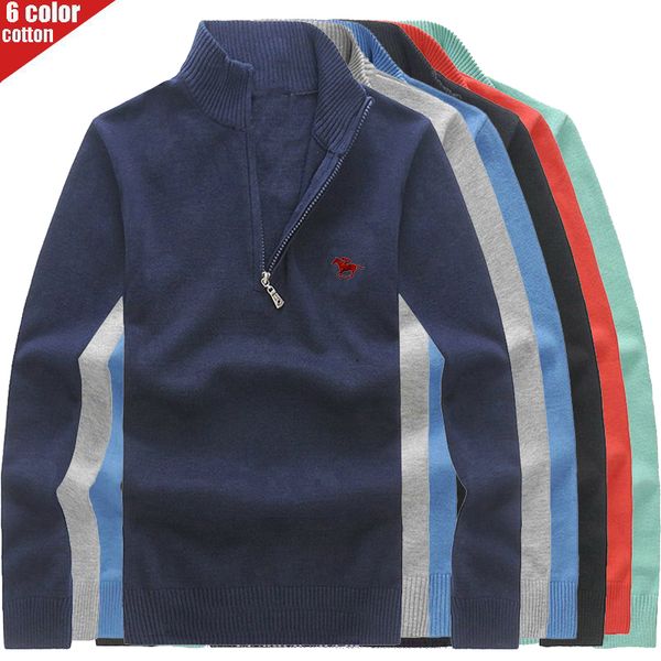 

embroidered logo men's pullover brand sweater for men fashion european style autumn/winter sweaters 8504, White;black