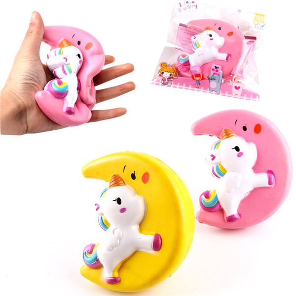 

Kawaii moon unicorn qui hy hor e low ri ing toy jumbo queeze phone charm tre reliever decompre ion toy dhl 30pc