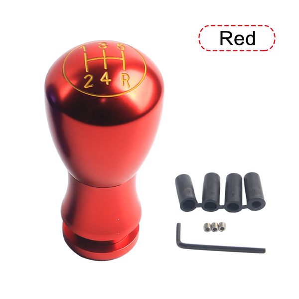 

4pcs 5gears car manual gear stick gear shift knob shifter lever for dodge