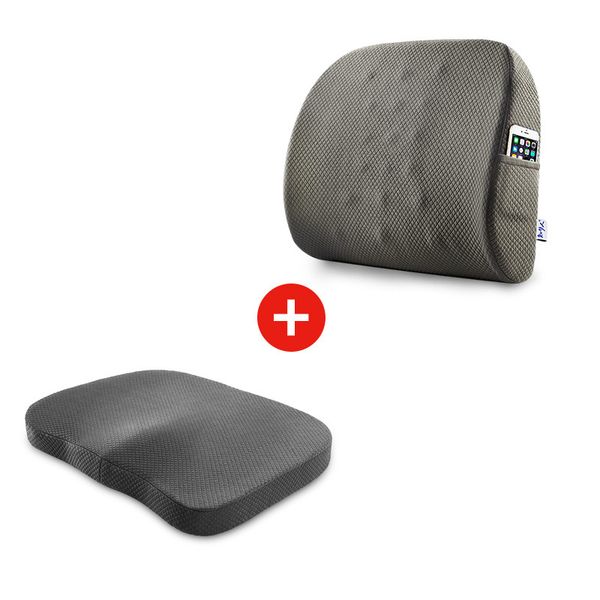 

set office chair back support coccyx pillow for women men protect waist tailbone car seat wheelchair universal anti-skid pillows