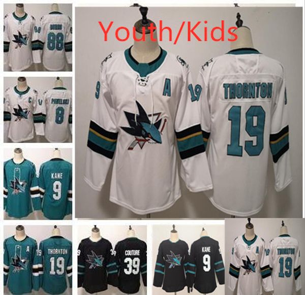 san jose sharks kids jersey