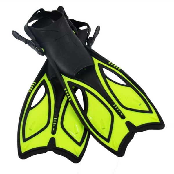 

1pair adjustable strap underwater kid long flippers swimming non slip snorkeling diving fin shoes water sport outdoor