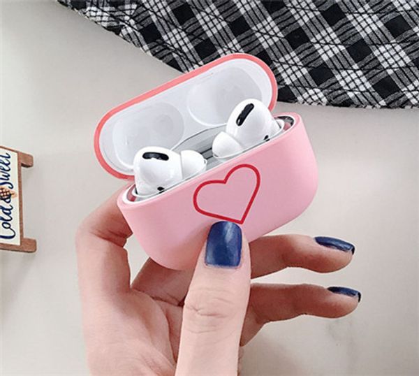 

super protect for airpods pro case tpu soft love case ultra thin slim for air pods 1/2/3 for airpod 3 case