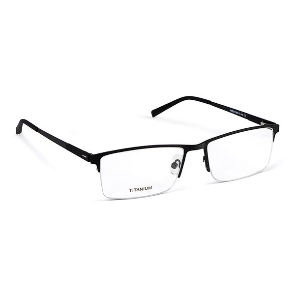 

luxury-brand metal men glasses frame square half computer reading prescription eyeglasses optical clear lens eyewear spectacle, Silver