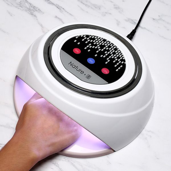 

lacheer 60w уф-лампы светодиодные лампы для ногтей nail сушилка для всех гели отполировать с ик-sensing 60/90 / 120s таймер smart touch butt