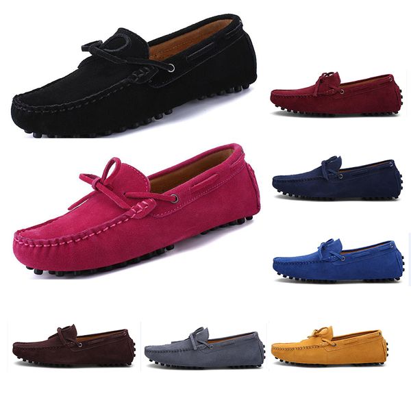 

2020 new men fashion casual shoes espadrilles public easy soft yellow chestnut triple black grey red male trainer sneaker outdoor walking