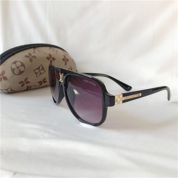

with box lv 5 colors sunglasses designer luxury driving louis vuitton women and men sun glasses 8638
