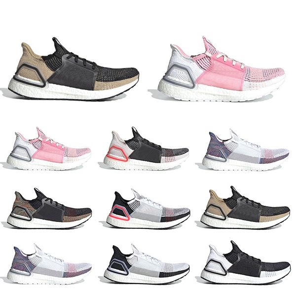 

2019 Ultra Boost 19 Running Shoes for Men Women Cloud White Black Oreo Ultraboost 5.0 Mens Trainer Designer Runner Sports Sneakers 36-47