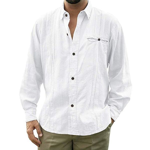 

fashion new arrival droppshiping mens lapel casual slim short sleeve linen cardigan shirt solid color button shirt d88, White;black