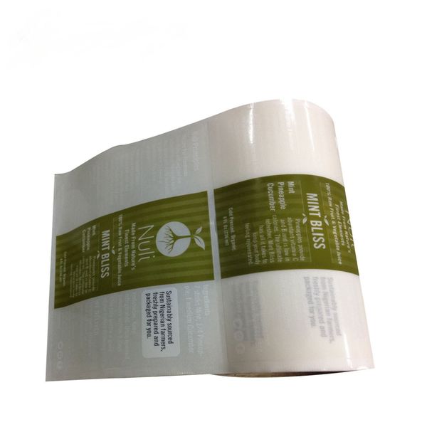 

china wholesale custom logo weatherproof die cut vinyl stiker, vinyl packaging label