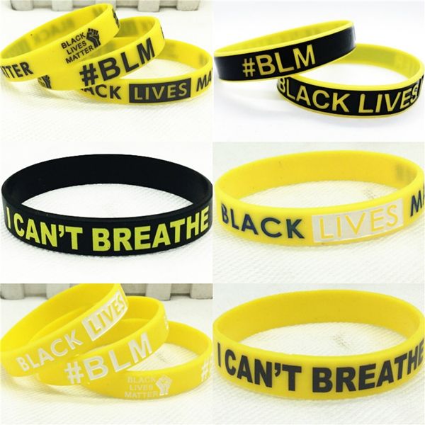 

black lives mattersilver-plated stainless steel charm bracelets bangles female one love one heart words silicone bracelet for women famou #1