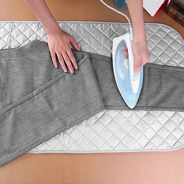 

new ironing mat laundry pad washer dryer cover board heat resistant blanket mesh press clothes protector