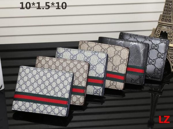 

2019 13 de igner tote 13 wallet leather luxury men hort 13 wallet 13 gucci for women men coin pur e clutch 13 bag, Black