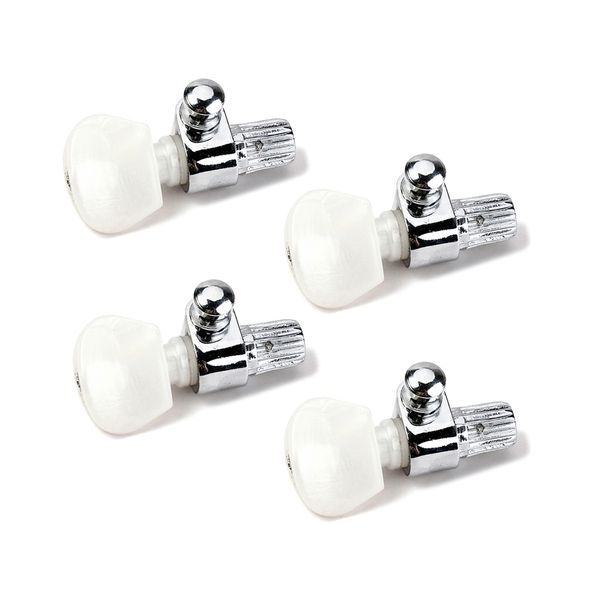 

4 pieces string banjo 5th machine heads tuning pegs tuners keys geared