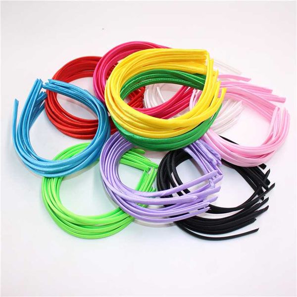 

hair accessories 10pcs/lot hairbands kid&solid color wholesale bands super flexible headband girl, Slivery;white