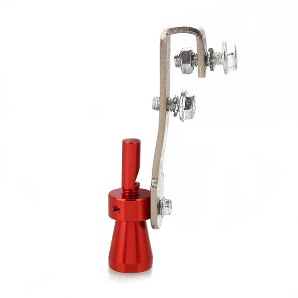 

universal car turbo whistle red exhaust pipe auto blow off valve simulator s/m