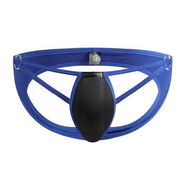 

men's jockstraps gay jocks cotton low rise thongs gay underwear double pipe strings brief bikini backless underpants, Black;white