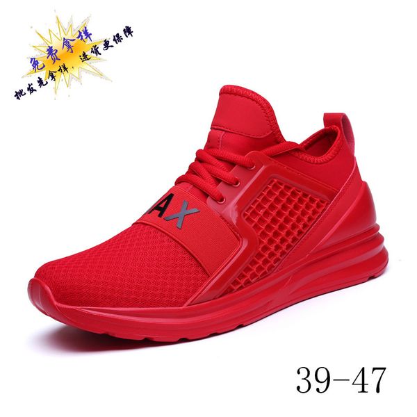 

plus-sized men shoes 47 rubber shoes sneakers breathable running non-slip 7058 men