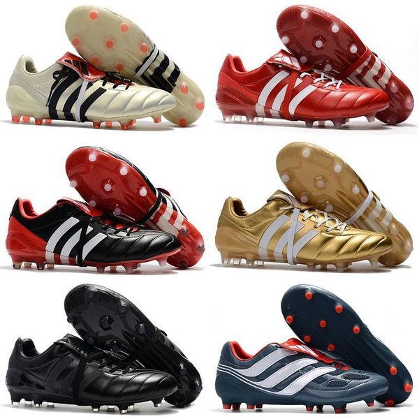 

Лучшее качество Predator Mania ACE 17 Purecontrol шампанского FG футбол Boots бутсы белый Основные мужские Бутсы обувь Размер 39-46