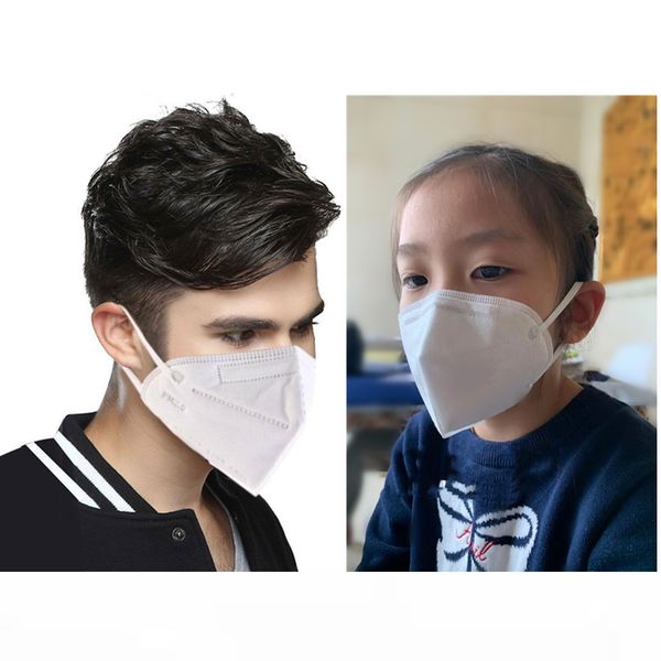 

20шт 3d маска для лица n95 для взрослых и детей эластичный ушной крючок складной анти-загрязнение респиратор крышка маска быстрая доставка в