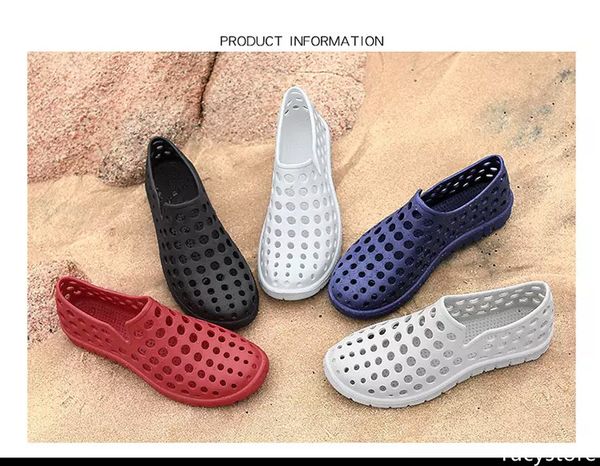 

new couple hole shoes in summer joker leisure fashion sandals manufacturers selling beach shoes surfing outdoor aqua shoes