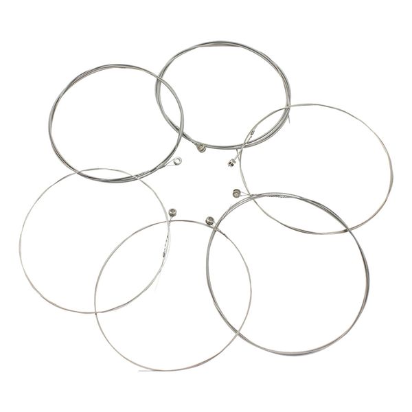 

пакет из 6шт электрогитары струны никелевого сплава рана silver white e101