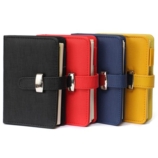 

modern design a7 personal organiser planner pu leather cover diary notebook school office stationery, Purple;pink