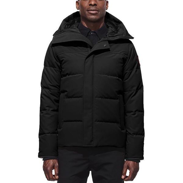 

2019 goose mens winter jacket famous brand designer white goose down men down plus size men's warm outdoor parkas, Black