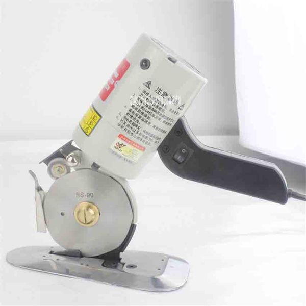 

новый автомат для резки ножа c-90b-1 200w круглый, лезвие 90mm для резца 110v/220v ткани ткани электрического с лезвием высокоскоростной ста