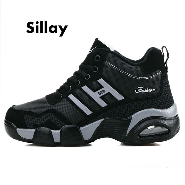 

2017 men winter boots with fur men outdoor snow boots work shoes man footwear male rubber ankle warm shoes size36-44, Black