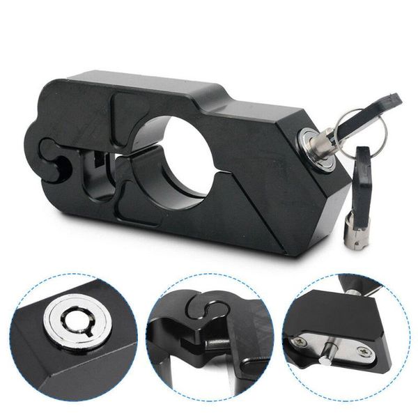 

motorcycle brake lever lock anti theft security with keys replacement parts