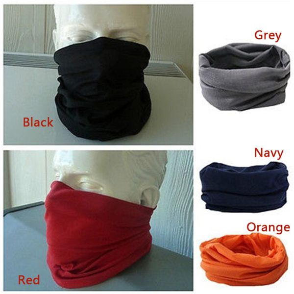 

fashion neck warmer scarf neckerchief headscarf cycling sport kerchief face mask headwear lxh, Blue;gray