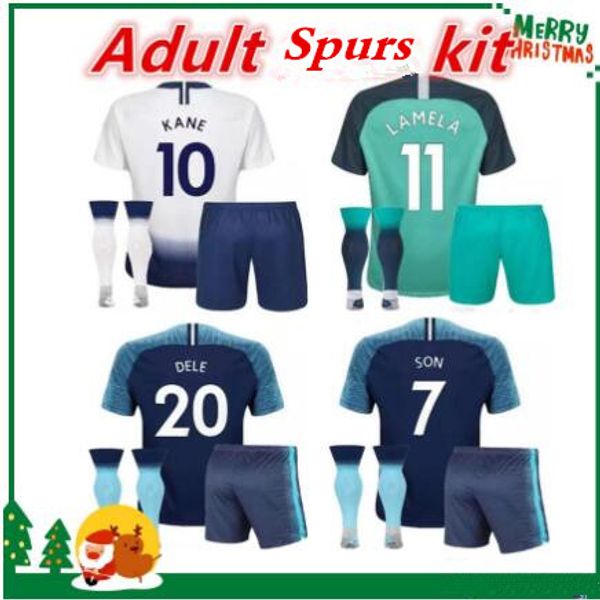 

2018 2019 pur erik en dele tottenhame occer jer ey 18 19 dier kane on alderweireld lamela trippier football hirt kit ock