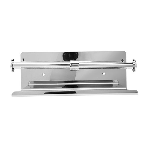 

bathroom stainless steel toilet paper roll holder bath accessory double kitchen storage organization