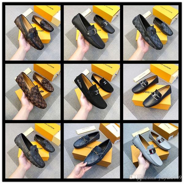 

aa 33 style lbrands dress shoes high end luxuries italian style fashion men formal shoes brands trend plus size business leather, Black