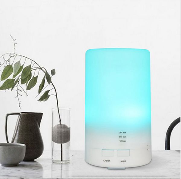 

usb charging ultrasonic aroma air humidifier with 7 color led lights electric aromatherapy portable essential oils diffusers