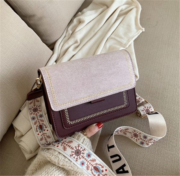 

designer- luxury shoulder bag young girls' satchel fashion cross satchel small newset square korean retro broadband shoulder bag flower