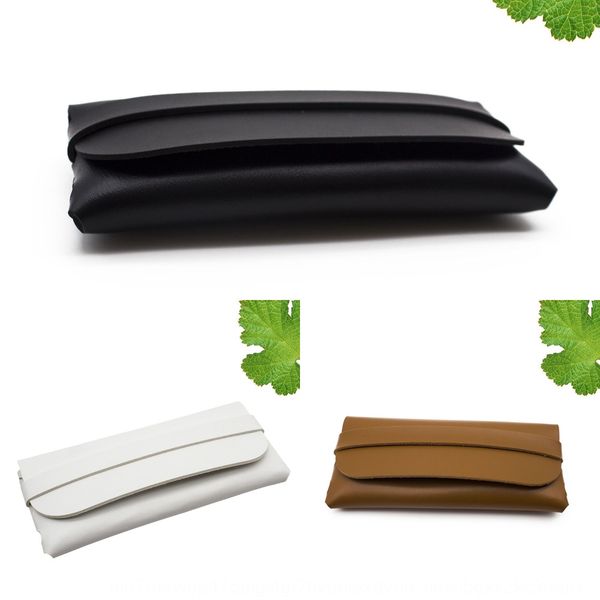 

leather handmade box durable portable cassette sun box pvc case glasses case leather glasses soft bag