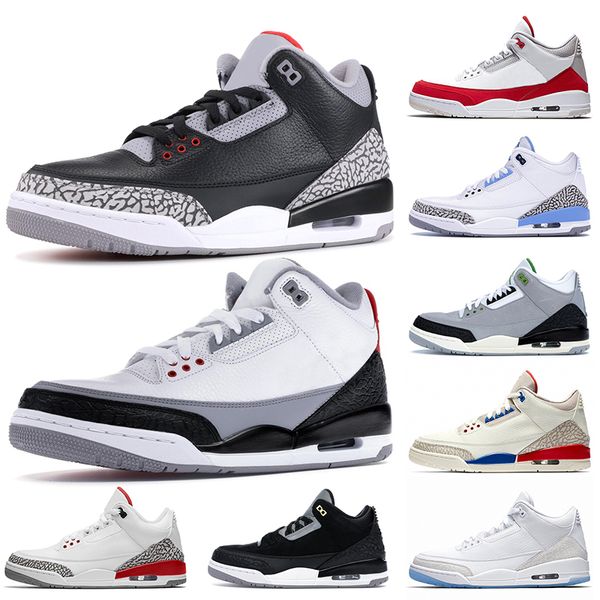 

jumpman 3 3s mens basketball shoes tinker 3 nrg black cement chlorophyll air reflective throw line katrina retro mens trainers sneakers