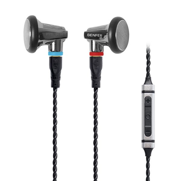 

senfer pt15 in ear earphone earburd graphene dynamic driver unit hifi earplug with mmcx detachable detach cable metal earbud x6