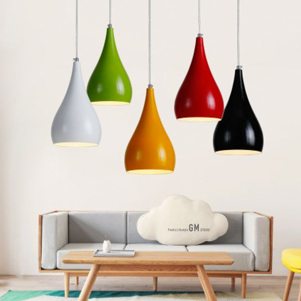 

кухня современная мода простая привела кулон свет для столовой ресторана лампы алюминий висит комнатную лампу ремонт абажура