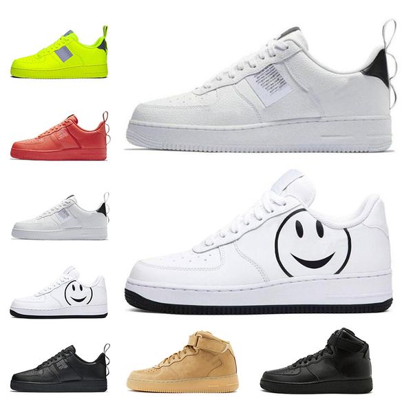 

2019 whosale sneakers for men women shoes triple white black olive volt walking running shoes brethable mens trainers